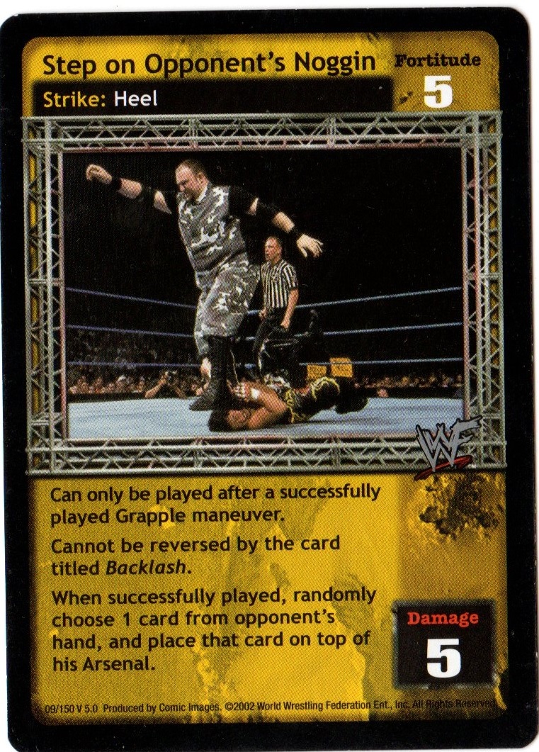 Step on Opponents Noggin